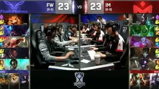 Game 8: S6 Worlds Championship 2016 FW vs IM