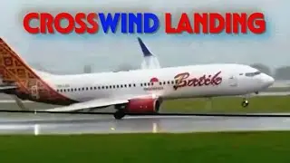 CROSSWIND LANDING AND ITS TECHNIQUES!