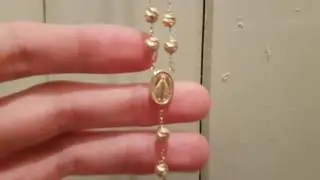 6000&euro; Design Rosenkranz aus Gold