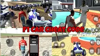 New F1 Car Cheat Code in Indian Bike Driving 3D 🤯🔥| F1 Car Kaise Add Kare in Update | Golu in Gamer 