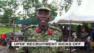 HUNDREDS TURNED UP FOR  UPDF RECRUITMENT IN WESTERN UGANDA, SELECTION PROCESS SEEMS FAIR