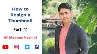 How to Design YouTube Thumbnail on Pixlr x Designing Skills Part (1)