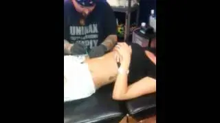 Getting my dermal hip piercings
