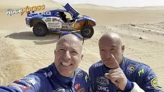 Tim en Tom Coronel vloggen tijdens Dakar Rally