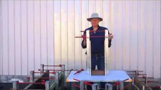 Build concrete & rock retaining wall raised garden bed fence house formwork