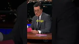 Nicki Minaj Teaches Stephen Colbert How To Rap! 😂🔥 #rap #shorts #funny