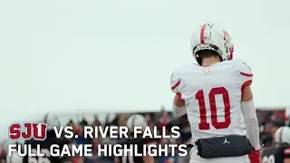 2025 SJU Football: vs. River Falls (Full Game Highlight)
