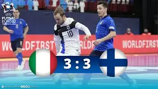 Обзор матча Италия - Финляндия - 3:3. EURO 2022. Групповой этап