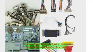 tailored wire harness smart helmet firefighter overmolded USB4 Hirose to KEL IP67 FEP jacket overbra