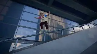 Sick Grind Down Long Rail | Get HYPE Skate.