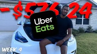 I Tried UberEats in My Tesla Model Y