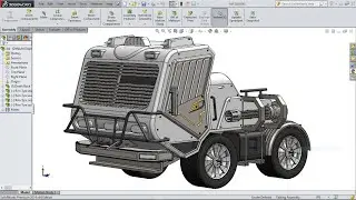 How to Model_Death Race Truck_in SolidWorks Part-1