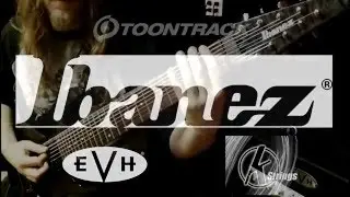 STENGAH - 9 STRING version (Ibanez RG9 play-through)