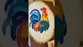 Good Morning Sunshine! #rooster #chicken #goodmorning #goodvibes #arttribute