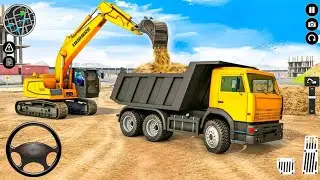 House Demolish & Construction Simulator - Construction Machines Driving Game - Android Gameplay