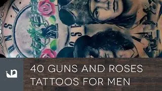 40 Guns And Roses Tattoos For Men