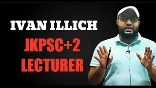IVAN ILLICH (DESCHOOLING) JKPSC+2 LECTURER