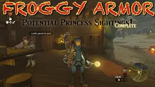 How to get the Froggy Armor Set | Zelda TotK | Potential Princess Sightings 