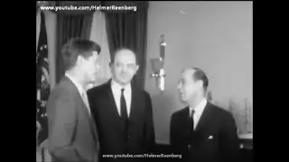 February 22, 1961 - President John F. Kennedy meets US Ambassador to West Germany Walter C. Dowling