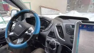 Ford Tourneo odometer correction s-tool
