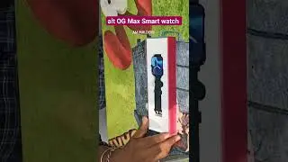 👍🔥alt OG Max Smart watch quick unboxing | Bluetooth Calling | Best calling smart watch 🔥 | #shorts