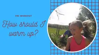 How should I warm up before a run?
