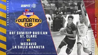 BRT Sumisip - St. Clare vs. McDavid La Salle - Araneta | PBA D-League Foundation Cup 2019