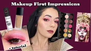 Color Correcting Foundation Pigment and Pat McGrath Divine Rose II Eyeshadow Pallet First Impression