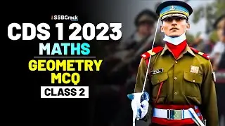 CDS 1 2023 Exam Maths Important Question & Answer - Geometry - Class 2