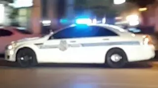 Baltimore City Marked Police Unit Responding