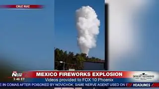 WITNESS VIDEOS: From Mexico during the fireworks explosion that killed 19, injured 31 (FNN)