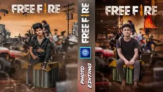 Free fire photo editing tutorial - ps touch free fire photo editing || Shihab Editgraphy
