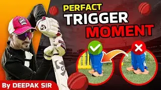 trigger movement in batting | trigger movement in batting tennis ball #cricket  #battingtips