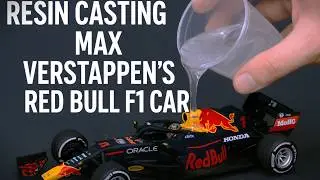 Odlew żywiczny bolidu F1 Red Bull Maxa Verstappena | Samouczek z żywicy epoksydowej