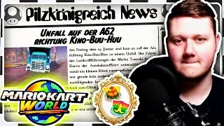 UNFALL auf der A62 Richtung Kino-Buu-Huu 🛣️ Mario Kart World 🍌🍁 Bananen- & Blatt-Cup Spiegel