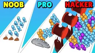 NOOB vs PRO vs HACKER in Trap Master