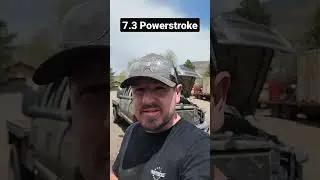 Почему Ford 7.3 такие МЕДЛЕННЫЕ?!?! #шорты #дизель #powerstroke #mobilemechanic