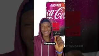 Coke new soda is space flavored🤗