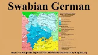 Swabian German