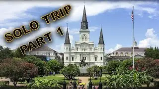 Route to Miami first stop New Orleans across Interstate 10