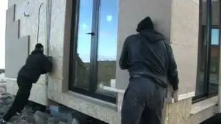 Maison Ginkgo, les maisons en bois modulaires. r&eacute;alisation vid&eacute;o AVR COM
