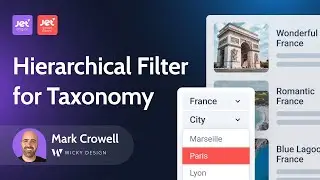 Custom Taxonomy Hierarchical Filter with Select Filter Type