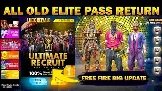 Free fire Old Elite Return ? | Savage tamilan