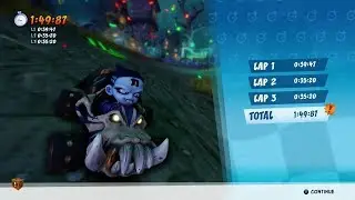 CTR Nitro Fueled - Oxide Time Trial #36: Nina's Nightmare (1:49:87)
