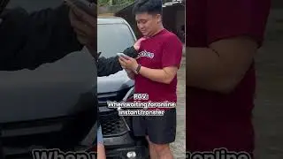 POV when waiting for online instant transfer