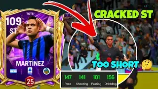 THIS TOTS 105 MARTINEZ CARD IS BROKEN IN H2H 🤫🔥105 TOTS MARTINEZ REVIEW FC MOBILE &lrm;⁨@NAVJOT3010