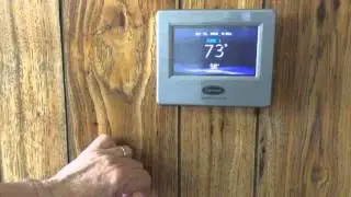 Infinity Touch Screen Setup