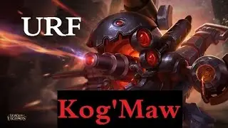 League of Legends Ultra Rapid Fire (urf) PBE Kog'Maw 2016