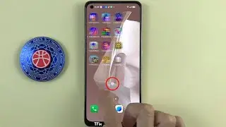 How to show white dot when touching the screen on OPPO Reno7 Android 13