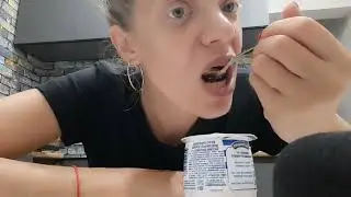 Asmr Eating Yogurt